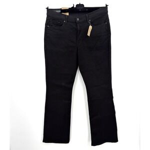 Levi's Women's Black Classic Bootcut Jeans Size 14 Medium‎ W32 L32 NWT